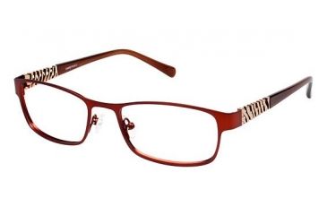 Image of LAmy Cadence Eyeglass Frames - Frame Matte Nude Rose / Light Brown LYCADENCE02
