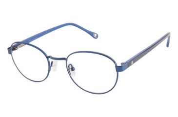 Image of LAmy CU 1021 Prescription Eyeglasses - Frame NAVY-GUNMETAL, Size 49/20mm CU102103
