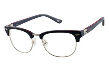 Image of LAmy CU 7019 Progressive Prescription Eyeglasses - Frame Navy, Size 50/18mm CU701903