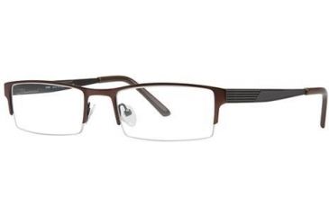 Image of LAmy Etienne Bifocal Prescription Eyeglasses - Frame Matte Brown/Matte Black, Size 53/19mm LYETIENNE02