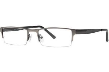 Image of LAmy Etienne Bifocal Prescription Eyeglasses - Frame Matte Silver/Matte Black, Size 53/19mm LYETIENNE01