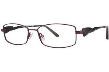 Image of LAmy Galea 2014 Bifocal Prescription Eyeglasses - Frame Burgundy/Black, Size 53/15mm LYGALEA201406
