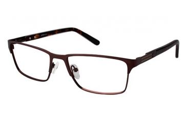 Image of LAmy Isaac Bifocal Prescription Eyeglasses - Frame MATTE BROWN, Size 53/16mm LYISAAC02