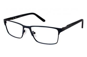 Image of LAmy Isaac Bifocal Prescription Eyeglasses - Frame MATTE NAVY, Size 53/16mm LYISAAC03