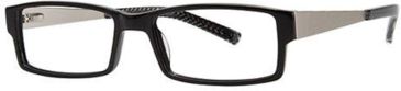 Image of LAmy Julian Progressive Prescription Eyeglasses - Frame Black, Size 55/17mm LYJULIAN03