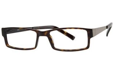 Image of LAmy Julian Progressive Prescription Eyeglasses - Frame Brown Tortoise, Size 55/17mm LYJULIAN01