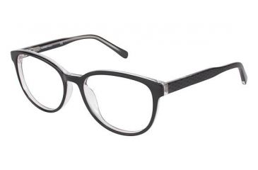 Image of LAmy Karine Eyeglass Frames - Frame BLACK/CRYSTAL, Size 51/16mm LYKARINE01