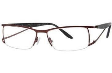 Image of LAmy LeafUS 1012 Eyeglass Frames - Frame Claret/Light Grey, Size 52/15mm LYLEAFUS101203