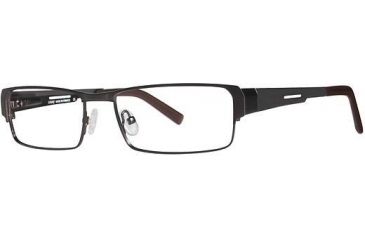 Image of LAmy Marcel Single Vision Prescription Eyeglasses - Frame Matte Brown, Size 54/16mm LYMARCEL03