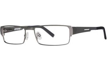 Image of LAmy Marcel Single Vision Prescription Eyeglasses - Frame Matte Gunmetal, Size 54/16mm LYMARCEL02