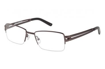Image of LAmy Nathanael Progressive Prescription Eyeglasses - Frame Matte Gunmetal LYNATHANAEL01