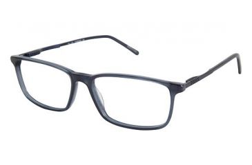 Image of LAmy NU008 Single Vision Prescription Eyeglasses - Frame BLUE, Size 56/16mm LYNU00802