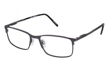 Image of LAmy NU011 Progressive Prescription Eyeglasses - Frame GUNMETAL, Size 53/17mm LYNU01101