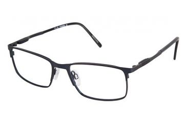 Image of LAmy NU011 Progressive Prescription Eyeglasses - Frame NAVY, Size 53/17mm LYNU01102