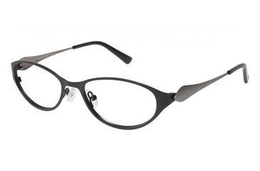 Image of LAmy Olivie Eyeglass Frames - Frame Black / Dark Grey, Size 52/17mm LYOLIVIE01
