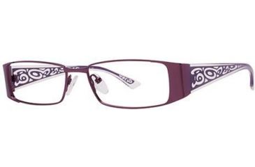 Image of LAmy Orfea 1012 Progressive Prescription Eyeglasses - Frame Purple/Purple, Size 52/15mm LYORFEA101205