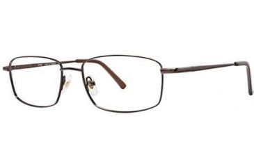 Image of LAmy Port 413 Progressive Prescription Eyeglasses - Frame Brown/Gold, Size 54/17mm LYPORT41302