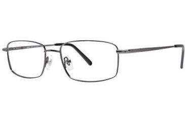 Image of LAmy Port 413 Progressive Prescription Eyeglasses - Frame Gunmetal/Black, Size 54/17mm LYPORT41301