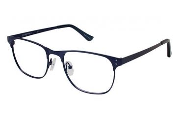 Image of LAmy Samantha Bifocal Prescription Eyeglasses - Frame MATTE NAVY, Size 52/18mm LYSAMANTHA03
