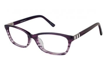 Image of LAmy Sophie Progressive Prescription Eyeglasses - Frame EGGPLANT FADE, Size 53/16mm LYSOPHIE03