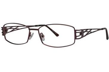 Image of LAmy TRESSEA1012 Single Vision Prescription Eyeglasses - Frame Brown, Size 53/15mm LYTRESA101204