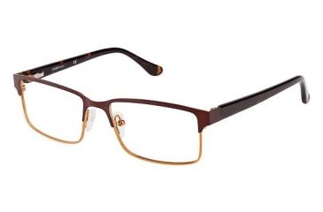 Image of LAmy Vincent Bifocal Prescription Eyeglasses - Frame MATTE BROWN, Size 52/16mm LYVINCENT02