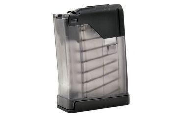Image of EDEMO Lancer Systems L5AWM AR-15 Detachable Rifle Magazine, 5.56x45mm 10 Round, Translucent Smoke, 1 Pack, Polymer, 999-000-2320-21-10RD, EDEMO1