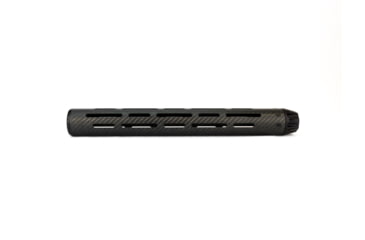 Image of Lancer LCR5 Lightweight Carbon-Fiber Extra Long Length Round Handguard For AR 5.56mm 15 Inches Black No Rail