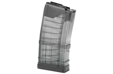 Image of Lancer Systems L5AWM AR-15 Detachable Rifle Magazine, .223 Rem/.300 Blackout/5.56x45mm NATO, 20 Round, Translucent Smoke, 1 Pack, Polymer, 999000232002-20RD