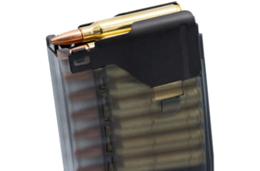Image of Lancer Systems AR-10, 5.56mm, 30 Round Rifle Magazine, Translucent, TR-LMAG30-30RD