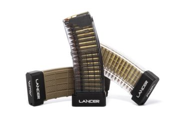 Image of Lancer Systems Basepad 6 Round Magazine Extension for L5 AWM, Black, NSN N L5AWM-EXTBP-06-BLK-6RD