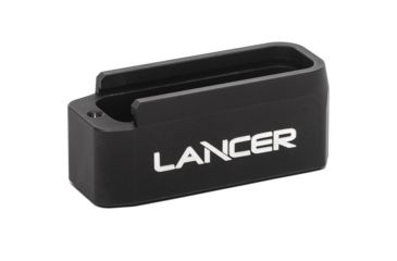 Image of Lancer Systems Basepad 6 Round Magazine Extension for L5 AWM, Black, NSN N L5AWM-EXTBP-06-BLK-6RD