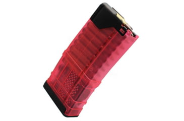 Image of Lancer Systems L5 Advanced Warfighter AR Rifle, .223 Remington, 5.56x45mm NATO, 20 Round Rifle Magazine, Translucent Pink, 999-000-2320-67