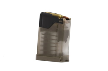 Image of Lancer System L5 Advanced War Fighter AR-15 5.56x45mm NATO 15RD Rifle Magazine, Translucent Clear, L5AWML1530CLR-15RD