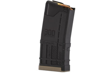 Image of Lancer Systems L5AWM AR-15 Rifle Magazine, .300 Blackout, 20 Round, Opaque Black, 1 Pack, Polymer, 428005-20RD
