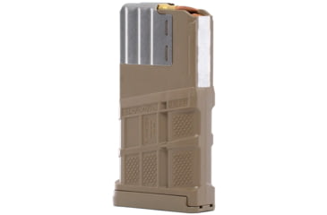 Image of Lancer Systems L7AWM GEN 2 AR-10/SR-25, .308/6.5 Credmoore, 20 Round Rifle Magazine, Opaque Flat Dark Earth, 20, L7-G2-20-FDE