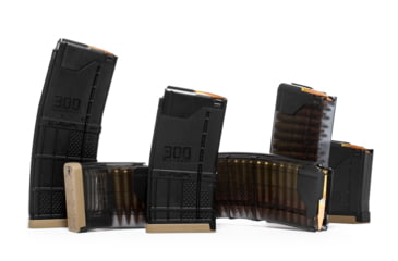 Image of Lancer Systems L5AWM AR-15 .300 Blackout 30 Round Rifle Magazine, Opaque Black, LCR999000428004