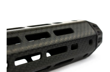 Image of Lancer Systems LCH5 Octagon Carbon Fiber Handguard, 5.56mm / .223 Rem, 8 inch, Mid-Length, w/o Rail, Black, LCH5-08-ML-ST