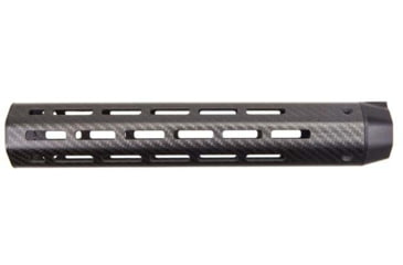 Image of Lancer Systems LCH7 Octagon Carbon Fiber Handguard, 7.62mm, 7.2 in, Carbine Length, Standard, 18 TPI, Black, LCH7-06-ML-ST-18