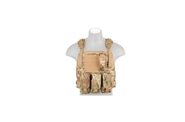 Image of Lancer Tactical 1000D Nylon MOLLE Plate Carrier Vest, Camo, CA-301CN