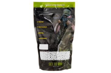 Image of Lancer Tactical 2780 Round 0.36g Streamline Competition Grade Bio BBs, White, CA-SL-036BIO