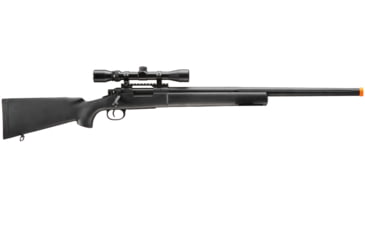 Image of Lancer Tactical Airsoft M24 Bolt Action Sniper Rifle w/ Scope, Black, LT-28A