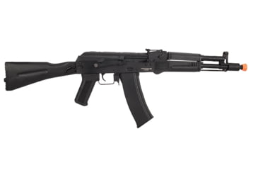 Image of Lancer Tactical AK-105 AEG Airsoft Rifle w/ Foldable Stock, Black, LT-52