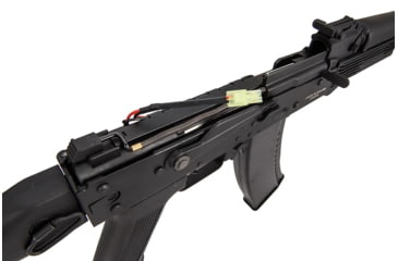 Image of Lancer Tactical AK-105 AEG Airsoft Rifle w/ Foldable Stock, Black, LT-52