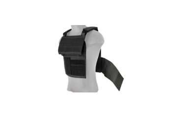 Image of Lancer Tactical Buckle Up Version Airsoft Plate Carrier, Black, CA-297B