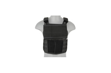Image of Lancer Tactical Buckle Up Version Airsoft Plate Carrier, Black, CA-297B