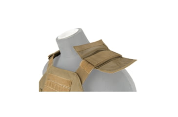 Image of Lancer Tactical Buckle Up Version Airsoft Plate Carrier, Tan, CA-297T