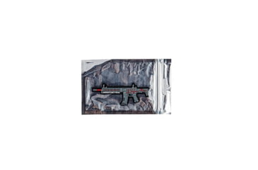Image of Lancer Tactical Enforcer Battle Hawk 10in Skeleton AEG w/ Alpha Stock, Black/Gold, LT-34BCG10-G2-ME