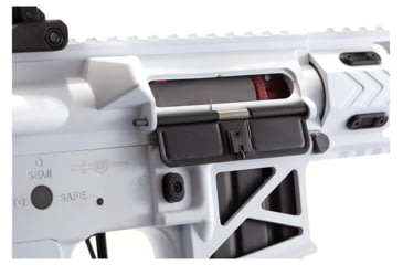 Image of Lancer Tactical Enforcer Battle Hawk 10in Skeleton AEG w/ Alpha Stock, White/Black, LT-34WCB10-G2-ME