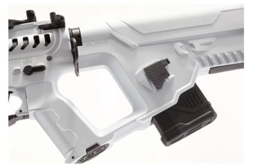 Image of Lancer Tactical Enforcer Battle Hawk 10in Skeleton AEG w/ Alpha Stock, White/Black, LT-34WCB10-G2-ME